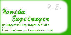 monika engelmayer business card